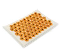 1 Массажер медицинский Тибетский Аппликатор 17х28см магнитный ЖЕЛТЫЙ арт. MA06