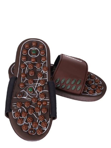 2 Массажер рефлекторный для стоп РЕЛАКСЫ с нефритовыми вставками