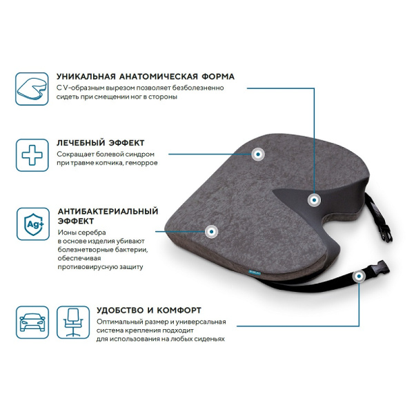 2 Подушка ортопедическая TRELAX SUPPORT П18